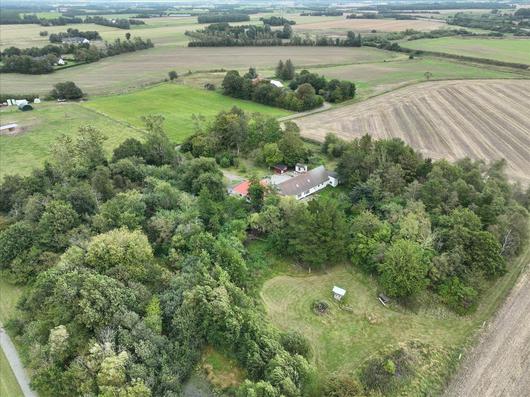 Oase omgivet af skov, få 1,34 ha til under 800.000