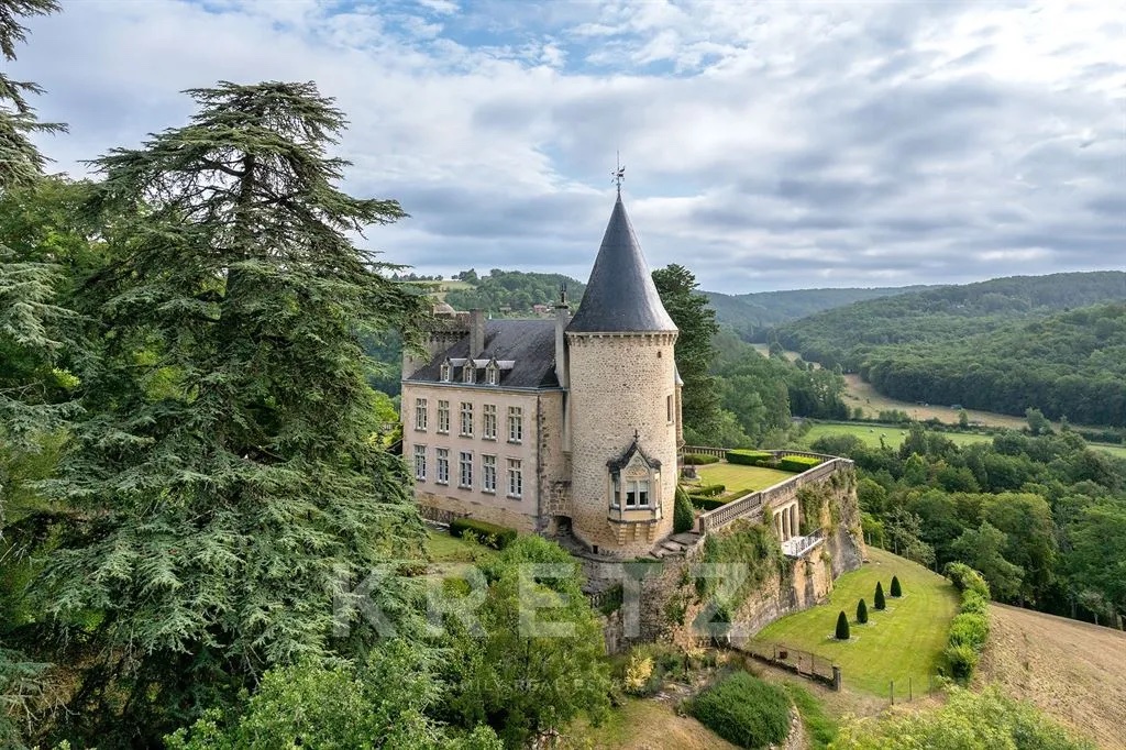 Slot i sydvest Frankrig